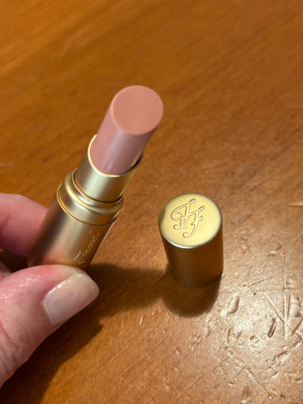 Too Faced La Creme Color Drenched Lip Cream Lipstick Naked Dolly - Picture 4 of 10